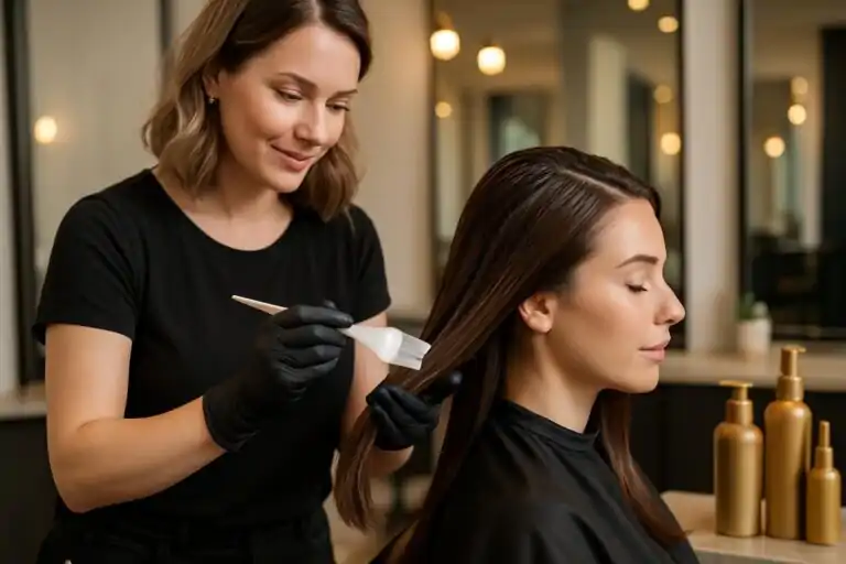 Jak dbać o włosy po koloryzacji – porady fryzjera 3 koloryzacja-wlosow